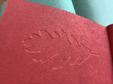 arbos A5-Heft Foglia Cartapaglia „Leaf“