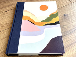 Buch Leinenrücken A5 Berge 100g