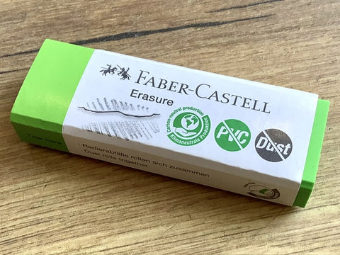 Radierer Faber-Castell grün Erasure