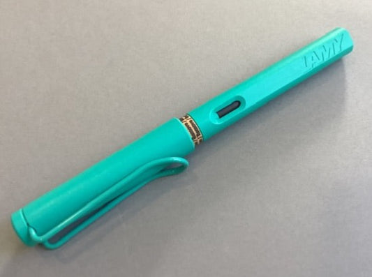 Füller Safari LAMY aquamarine EF