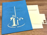 3D-Karte Pop-Up Urlaub Gutschein