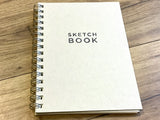 Skizzenbuch grau Sketchbook 90g 80S°