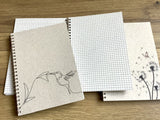 Notizbuch A5 Graspapier kariert (Donau)