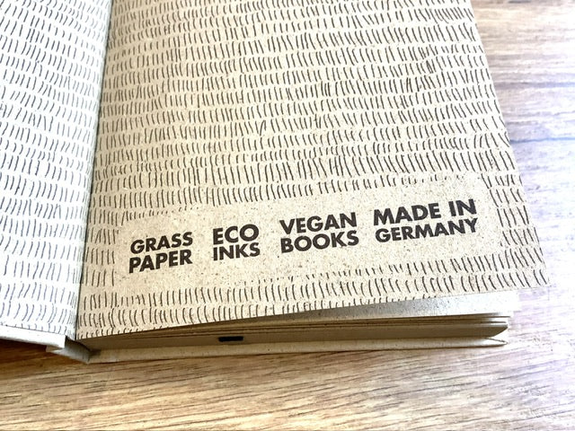 Wochenkalender A6 matabooks Graspapier S natur 2026