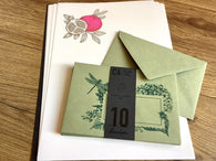 Briefpapier Granatapfel Set A4+C6 (Togethery)