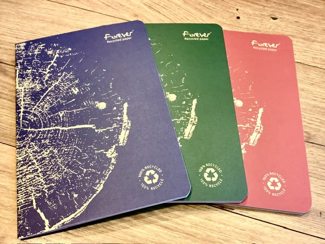 Notizheft "Holz" A5 liniert 90g 96S. forever°