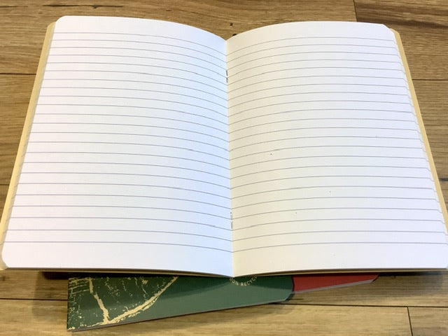 Notizheft "Holz" A5 liniert 90g 96S. forever°