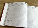 Wochenkalender Exécutif recycled 16x16 Meer 2024