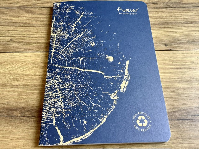 Notizheft "Holz" A5 liniert 90g 96S. forever°