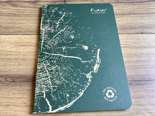 Notizheft "Holz" A5 liniert 90g 96S. forever°