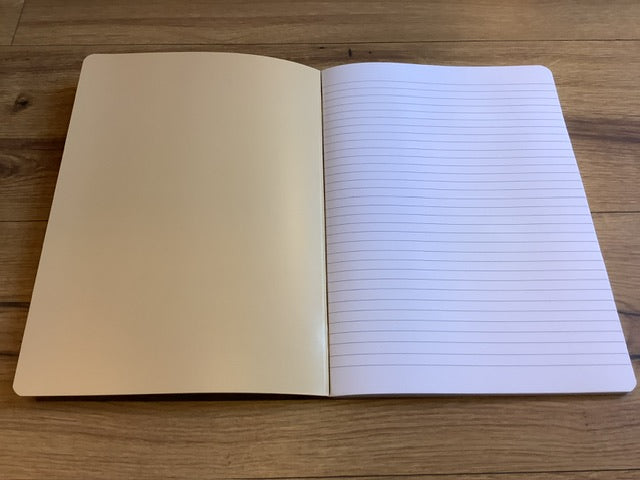 Notizheft A4 liniert 90g 96s forever°