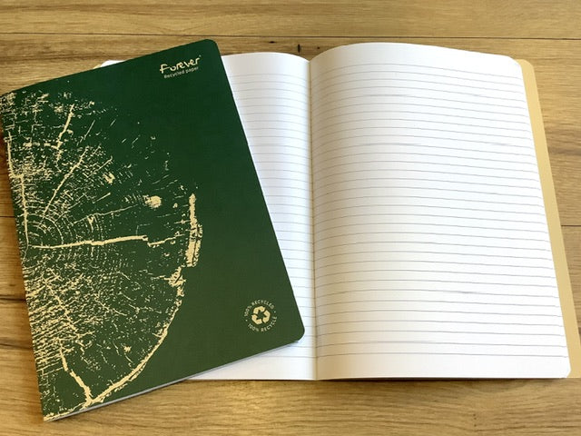 Notizheft A4 liniert 90g 96s forever°