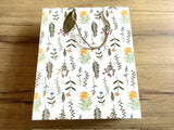 Geschenktasche Blumen Gräser 33x26 CF