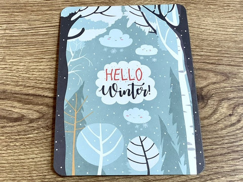 Postkarte Hello Winter (Gutrath)