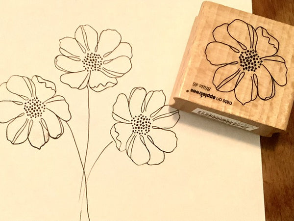Stempel Cosmea (Blüte 46, Cats on appletrees)