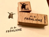 Ministempel Pinguin Eltje (Cats on appletrees)