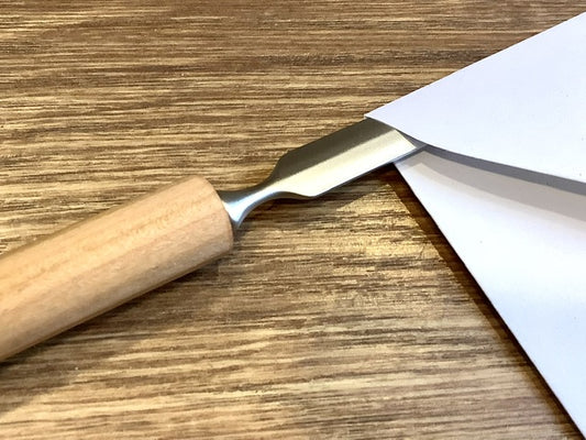 Brieföffner Holzgriff Kirsche Metalllklinge (SW)