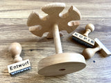 Stempelständer Stempelhalter Holz Ø11cm