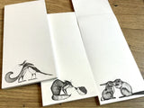 Notizblock schmal Tiere Ligarti°