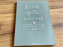 Terminkalender A5 "Eine gute Woche" 2024