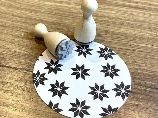 Mikro-Stempel Papierstern (Bordschätze)