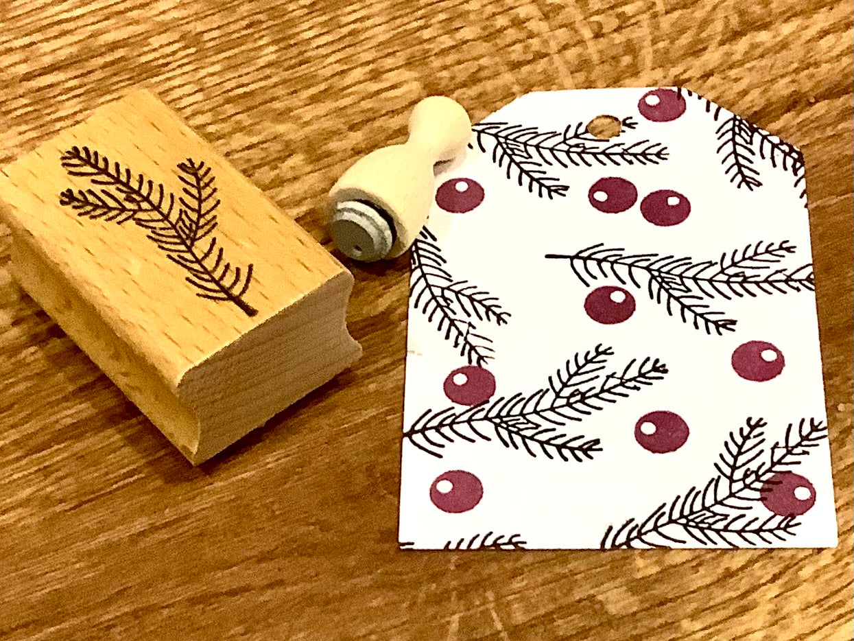 Stempel Tannenzweig (Bunte Bordschätze)