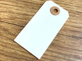 Geschenkanhänger Hängeetiketten Papier-tags Öse 4x8
