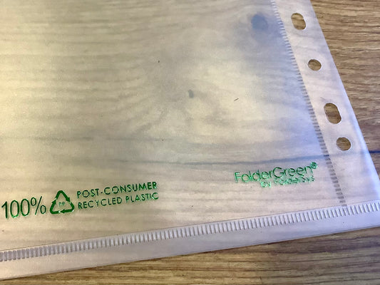 Sammelmappe mit Abheftstreifen A4 Klettverschluss RC