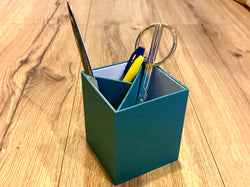 Stifteköcher petrol Karton 11x9cm Exacompta