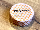 mt washi tape dot 7m