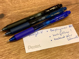 Gelschreiber EnerGel-X 0.7 Pentel BL107 84% recycelt