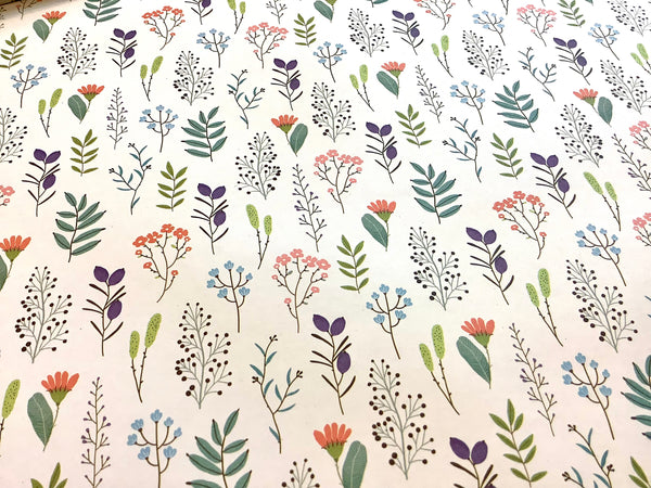 Geschenkpapier Natura Blumen 50x70 RC