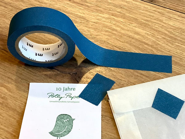 mt tape matte duck blue