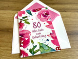 Briefkarte Runder Geburtstag 60-90 (Utermann)
