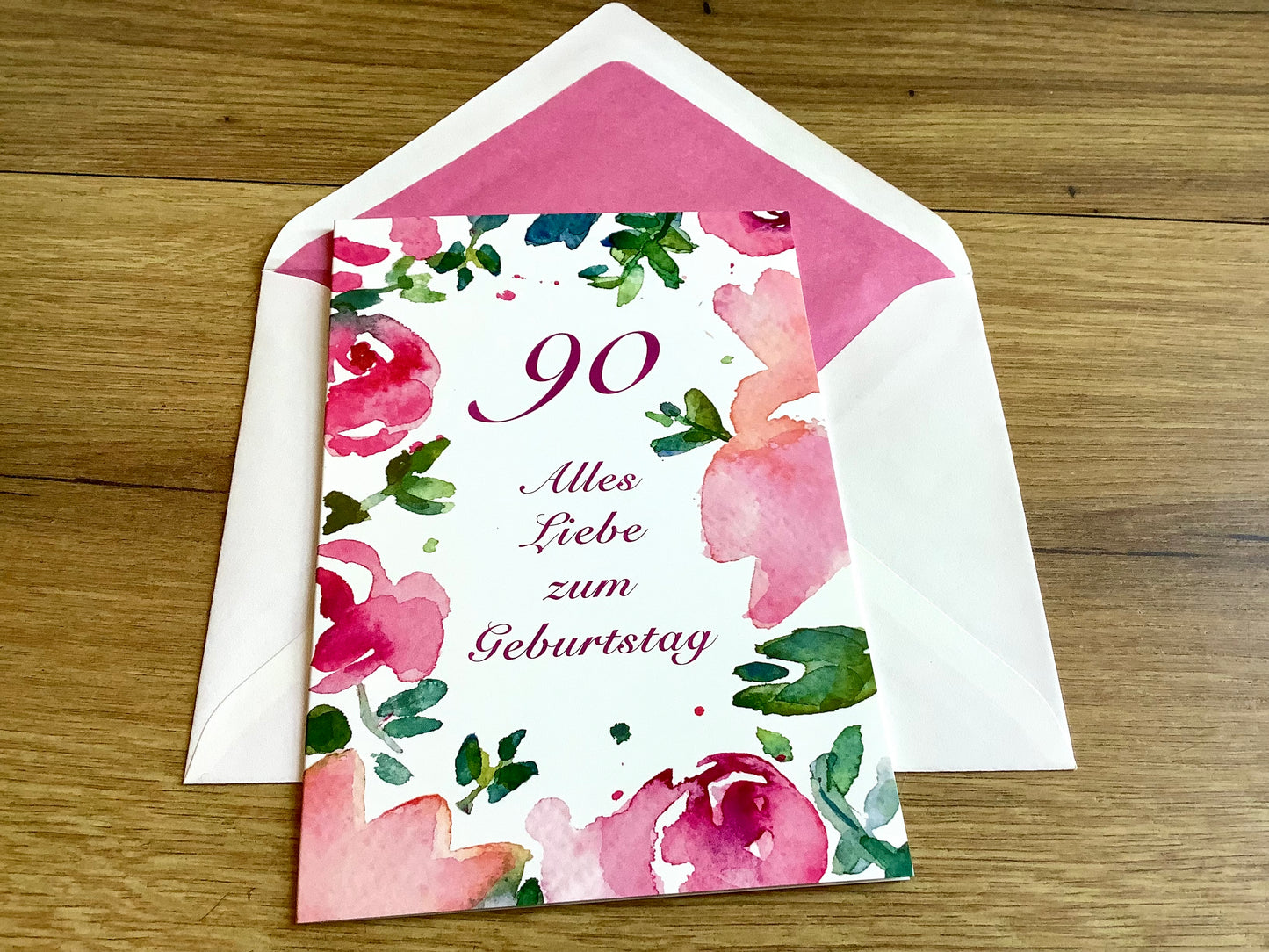 Briefkarte Runder Geburtstag 60-90 (Utermann)