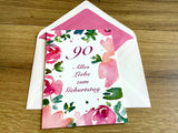 Briefkarte Runder Geburtstag 60-90 (Utermann)