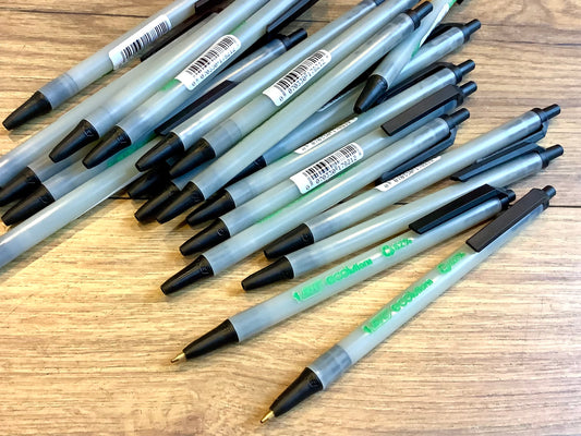 Paket 50 Kulis BIC 62% Recyclingplastik schwarz