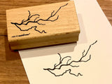 Stempel Weidenzweig Ast (Cats on Appletrees)