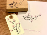 Stempel Weidenzweig Ast (Cats on Appletrees)