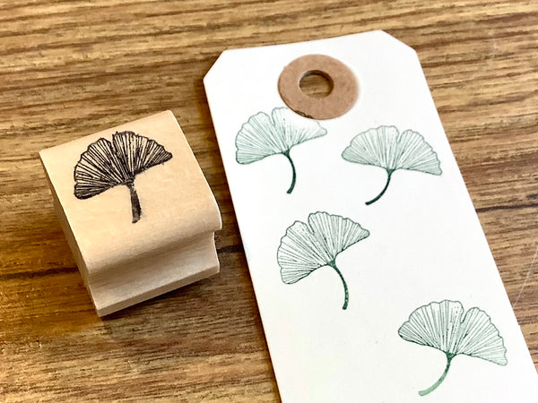 Stempel Ginkgo 2x2cm (Bordschätze)