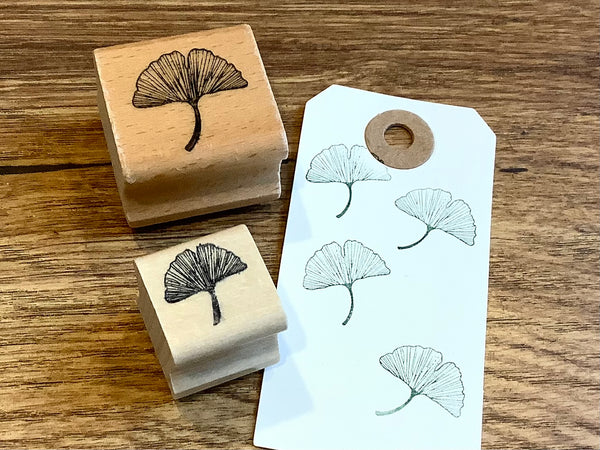 Stempel Ginkgo 3x3cm (Bordschätze)