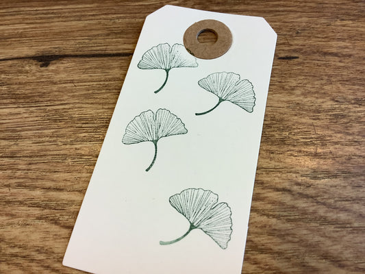Stempel Ginkgo 2x2cm (Bordschätze)