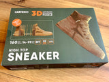 3D-Puzzle Pappe High Top Sneaker (Ukraine)