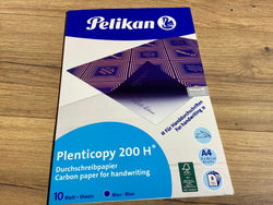Durchschreibpapier Blaupapier 10 Bl. A4 Pelikan