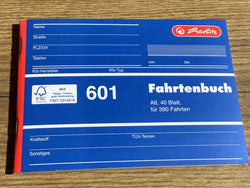 Fahrtenbuch A6 quer Herlitz 601