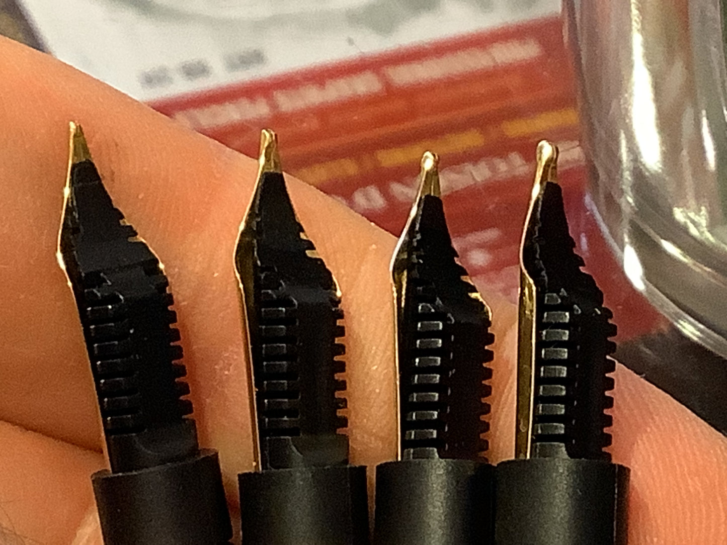Ersatz-Feder für S5 Kolbenfüller vergoldet°