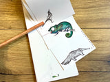 Notizblock schmal Tiere Ligarti°