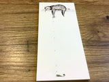 Notizblock schmal Tiere Ligarti°