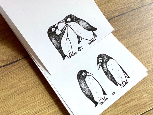 Notizblock Tiere 8x17cm lang Ligarti°