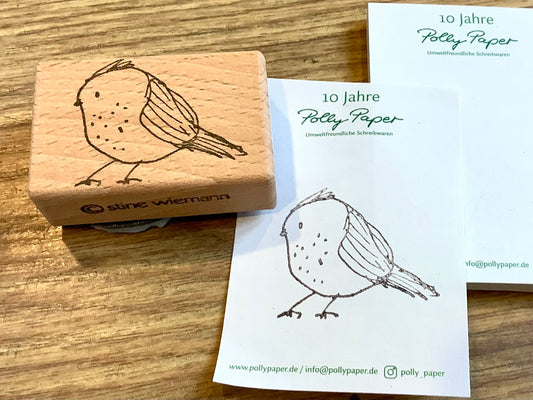 Stempel Vogel Piepmatz (snw)
